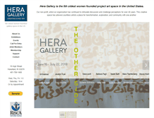Tablet Screenshot of heragallery.org
